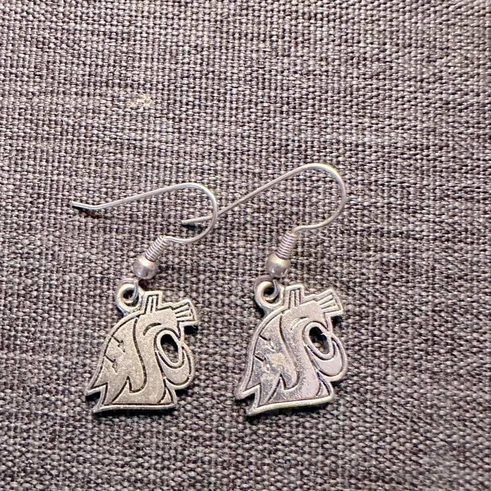 Washington State Cougars (WSU) Earrings